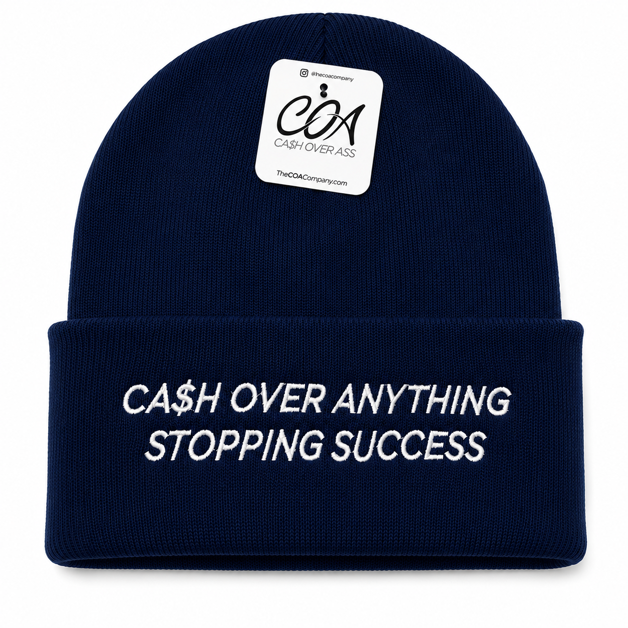 COA Signature Beanie ( Red, Black, Navy, Royal )