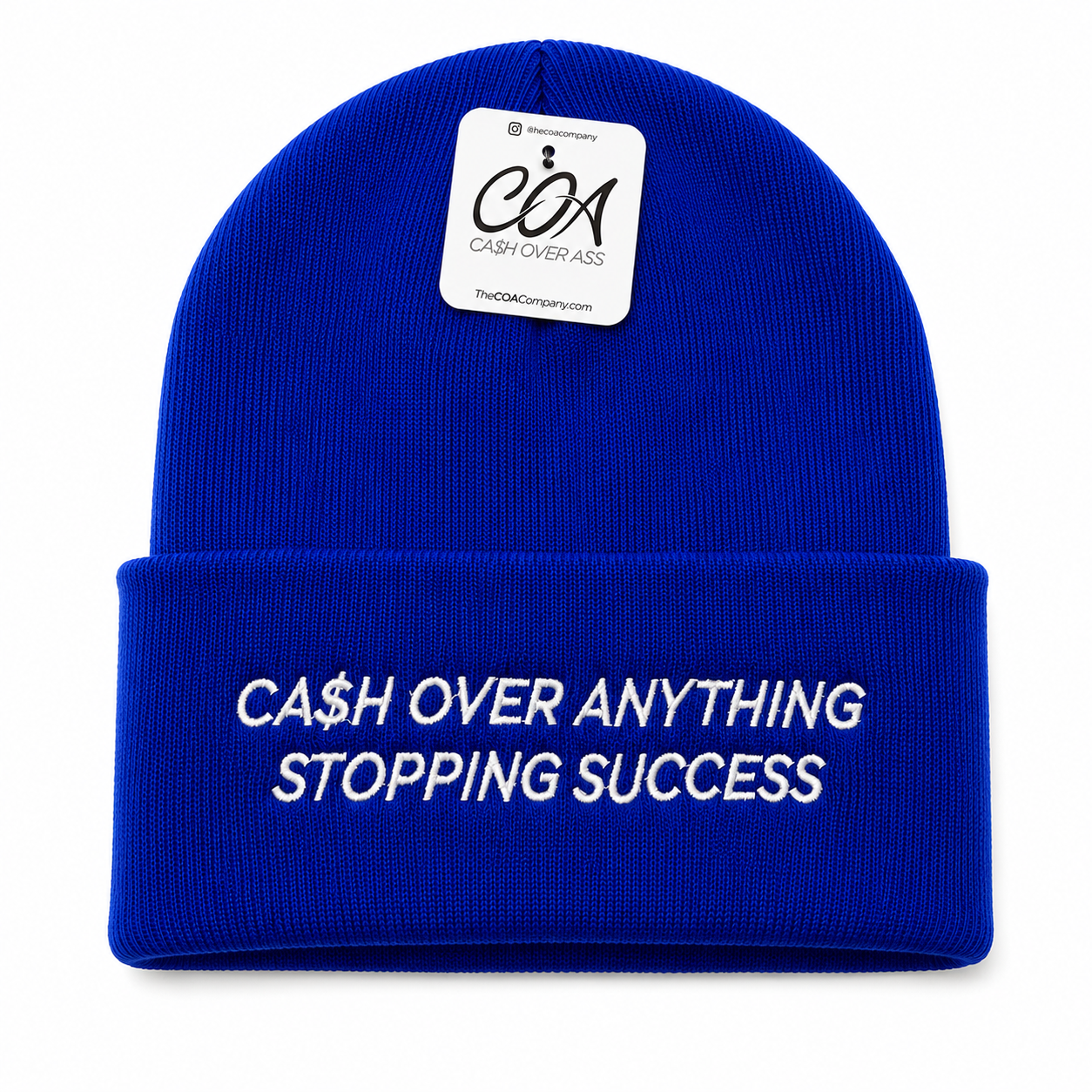 COA Signature Beanie ( Red, Black, Navy, Royal )