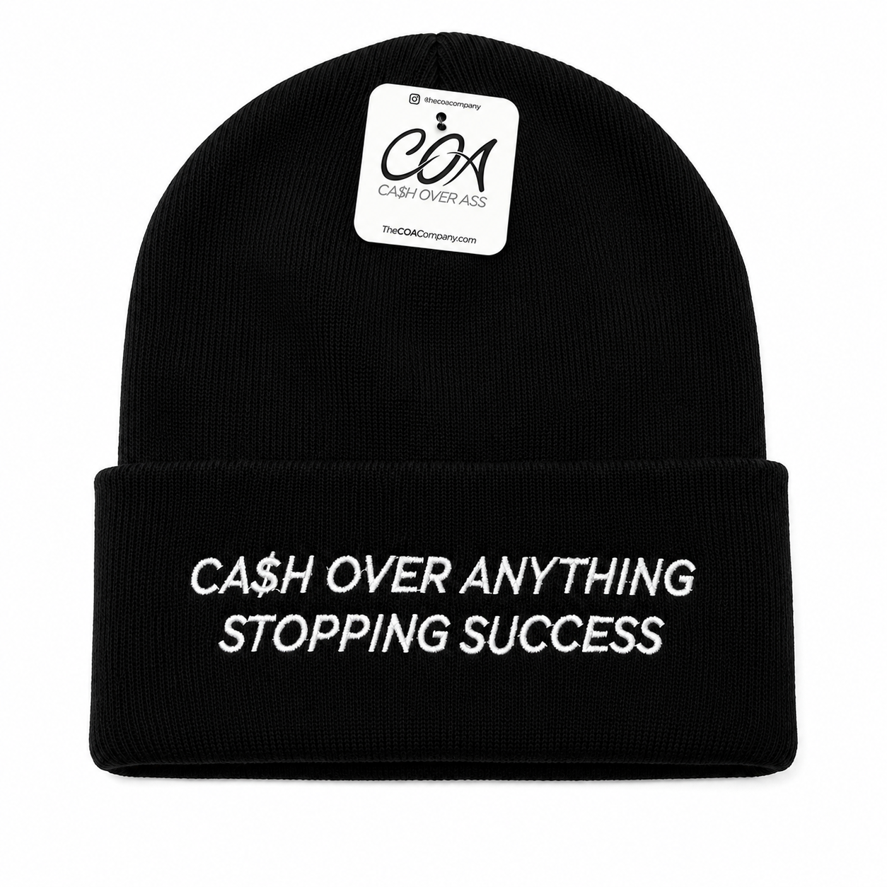 COA Signature Beanie ( Red, Black, Navy, Royal )